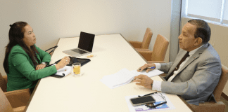 Minister Endy Croes a reuni cu Dienst Publieke Scholen Aruba