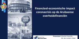 A pone sindicato debidamente na altura di e situacion financiero di Aruba