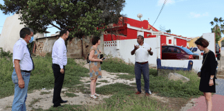 Fundacion Rancho a haya bishita di un delegacion di “Samenwerkende Fondsen Cariben”