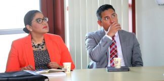Minister Xiomara Maduro ta informa:Departamento di Finansa a duna un presentacion di Aruba su finansa publico na sindicato y gremio comercial
