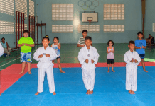 Brazil Taekwondo Stichting su atletanan ta cla pa examen