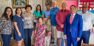 Minister Arends ta duna reconocemento na Sra. Maria F. Jose-Pimentel