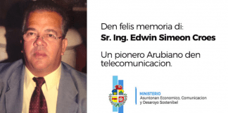 Minister Geoffrey Wever: Recordando Sr. Ing Edwin Croes