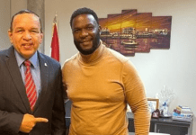 Minister di enseñansa y deporte a haya bishita di Kevin James