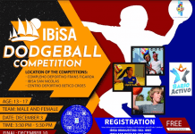 IBiSA ta organisa un competencia di “Dodgeball / Trefbal”