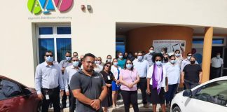 Empleadonan di AZV den protesta contra 12.6%