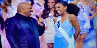 Miss Aruba Thessaly Zimmerman den finalista di Miss Universe