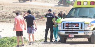 Turista herida den accidente di UTV na Budui pabou di Bushiribana
