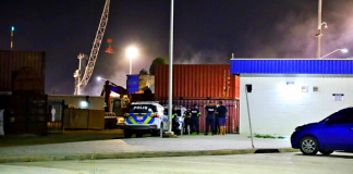 Candela ariba tereno di Daltra na Barcadera