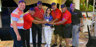 E di 22 “Annual Charity Golf Tournament” di Rotary Club Aruba tabata un exito