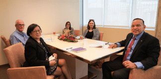 Minister Endy Croes a atende un bon reunion Stichting Verstandelijk Gehandicapten Aruba ‘S.V.G.A.’