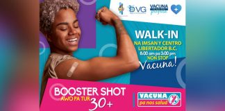 Edad pa “Boostershot” ta bira 30+