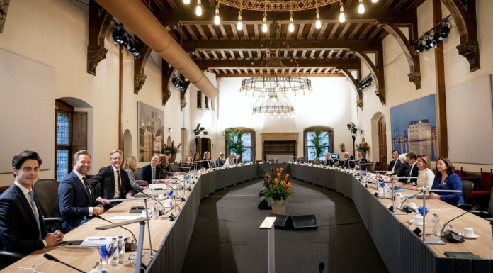 Prome reunion di Ministerraad di Gabinete Mark Rutte 4