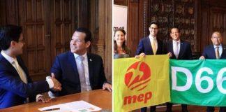 Ta felicita partido D66 cu nan funcionnan den Gobierno Hulandes