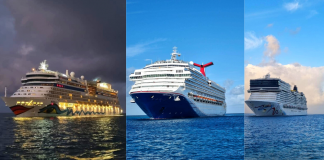 Minister Dangui Oduber a informa diamars mainta cu tin 3 barco curcero cu a mara den haf