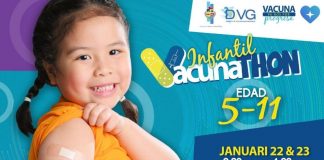 Vacunathon infantil!! Januari 22 & 23