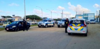 Persecusion den area di Eagle ta caba cu detencion di un persona