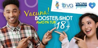 Boostershots awo pa hobennan di 18 aña bay ariba