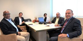 Minister di Deporte a reuni cu centro deportivo medico (CEDEMAR)