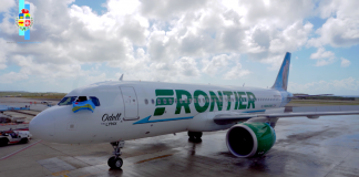 Situacion mundial di Omicron tin su efecto ariba aerolineanan. Frontier Airlines ta cancela servicio pa Aruba temporario