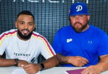Pelotero Jorge Espinal a firma cu organisacion di Nettuno Baseball na Italia!