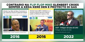 Contrario na Flip Flop Mike: GLENBERT CROES SEMPER A KEDA KERE DEN E PROYECTO DI GAS