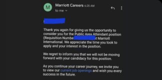 Berdad Marriott no por haya trahador? Varios trahador a wordo nenga via e-mail