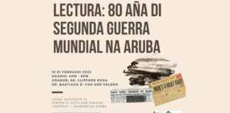 80 aña di segunda guerra mundial na Aruba
