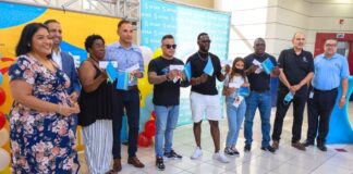 Na Setar a trek lot pa e secuencia di grupo pa e Parada Nacional di Luz