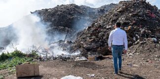 Minister Ursell Arends un biaha mas ta constata gravedad di e situacion na Parkietenbos