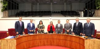 Ley di landsverordening instelling ministerie, LIM a keda aproba den parlamento