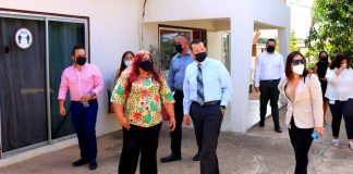Minister Rocco Tjon a haya recorido di Directiva di Fundacion pa maneho di adiccion di Aruba (FMAA) y nan facilidadnan y a haya presentacion amplio di proyectonan nobo na caminda