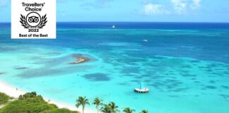 Eagle Beach, Aruba un biaha mas na e TOP 10 Mihor Beach Nan Na Mundo segun Tripadvisor