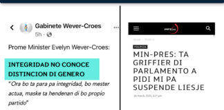 CAMBIO DI CONTENIDO Y TITULO DI COMUNICADONAN MANDA PA PRENSA TA FALTA DI ETICA Y PROFESIONALISMO
