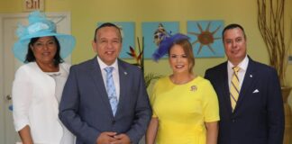 Minister Endy Croes A Atende E Ceremonia Di Cuerpo Consular di Aruba 2022