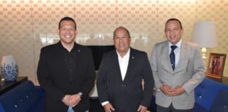 Minister Endy Croes y minister Rocco Tjon a yega Hulanda pa bishita di trabao