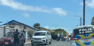 Alerta pa un auto sospechoso para dilanti cas di Minister president na Sero Blanco