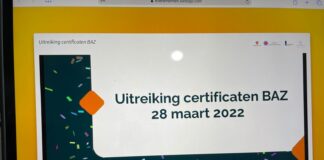 Un total di 32 enfermera/o a ricibi nan certificado di Basis Acute Zorg (BAZ) na Hulanda