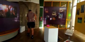 Exposicion di artista renombra internacionalmente Sjoerd Martens den MANA