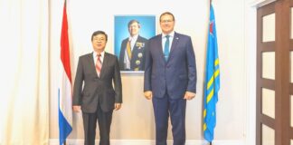 Consulado General Di China Na Willemstad Cu Audiencia Cerca Gobernador