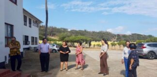 Parlamentario Shailiny Tromp-Lee (MEP) a asisti na apertura di e Exposicion Caribbean Ties cu actualmente ta na Klooster di Imeldahof na Noord