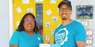 Ta felicita Cede Aruba y tur boluntario pa un exitoso Aruba doet 2022