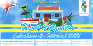 Calendario di Actividadnan en Conexion cu Himnoyy Bandera 2022