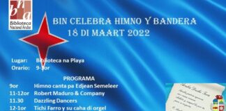 Celebracion Himno y bandera na biblioteca