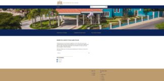Website nobo Gobernador di Aruba