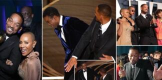 Actor Will Smith su buchi a yena y a pasa comediante un slap den su cara