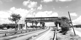 DOW Ta informa; Diamars awor lo cera parcialment e brug di peaton na pos chikito pa mantencion