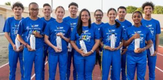 Aruba Bank ta yuda Arubaanse Atletiek Bond cu participacion na CARIFTA