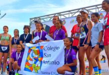 Colegio San Antonio Runners ta sali number 1 den nan categoria.