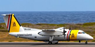 Contract nobo pa avion y helicopter di Wardacosta Caribe Hulandes